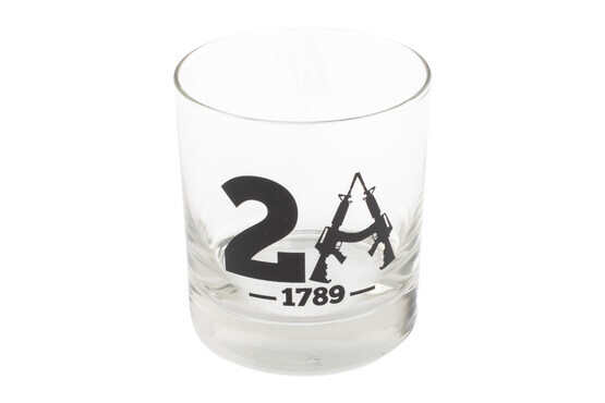 Lucky Shot USA 2A 1789 whiskey glass